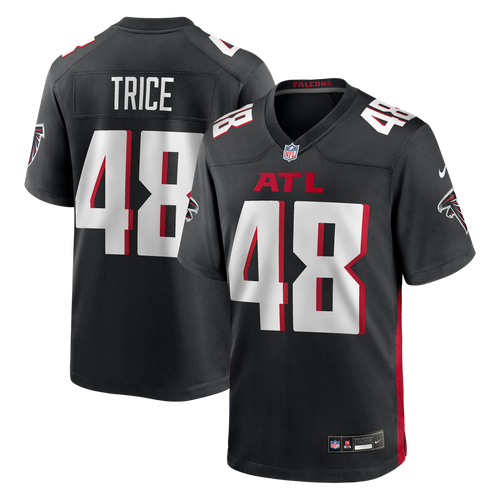 Atlanta Falcons Bralen Trice Black Team Game Jersey