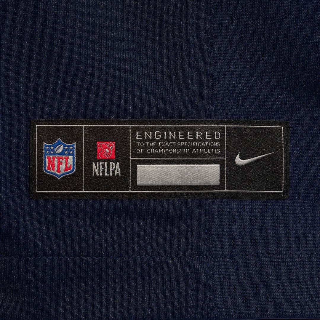 Dallas Cowboys Jake Ferguson Navy Team Game Jersey