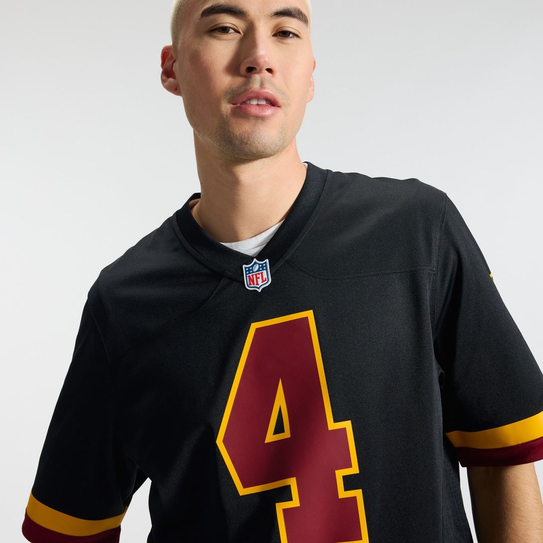 Washington Commanders Frankie Luvu Black Hail Raiser Alternate Game Jersey