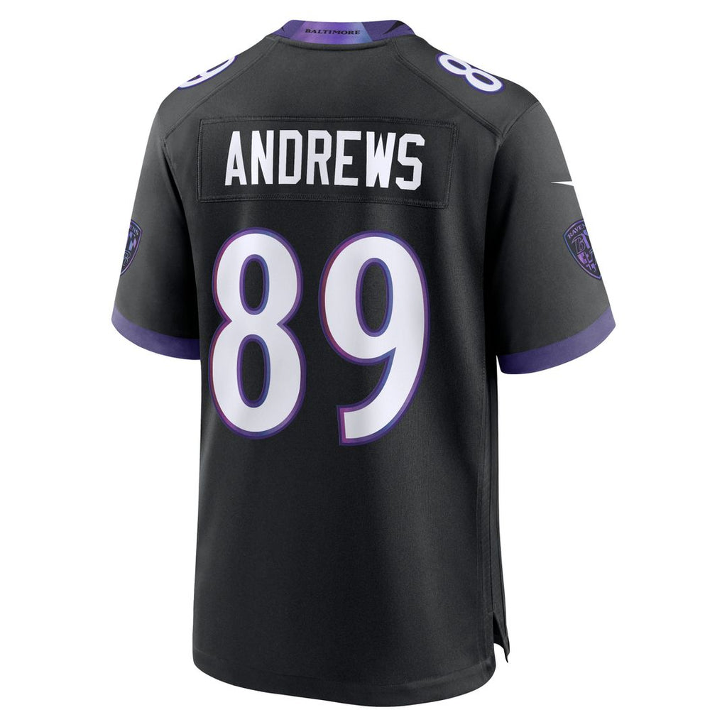 Baltimore Ravens Mark Andrews Purple Team Game Jersey