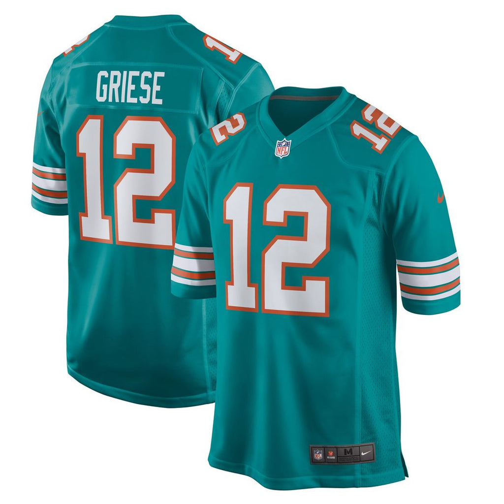 Miami Dolphins Bob Griese Aqua Retired Player Jersey