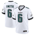 Philadelphia Eagles DeVonta Smith White Game Jersey