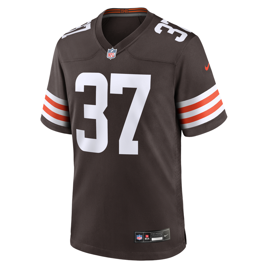 Cleveland Browns D'Angelo Ross Brown Team Game Jersey