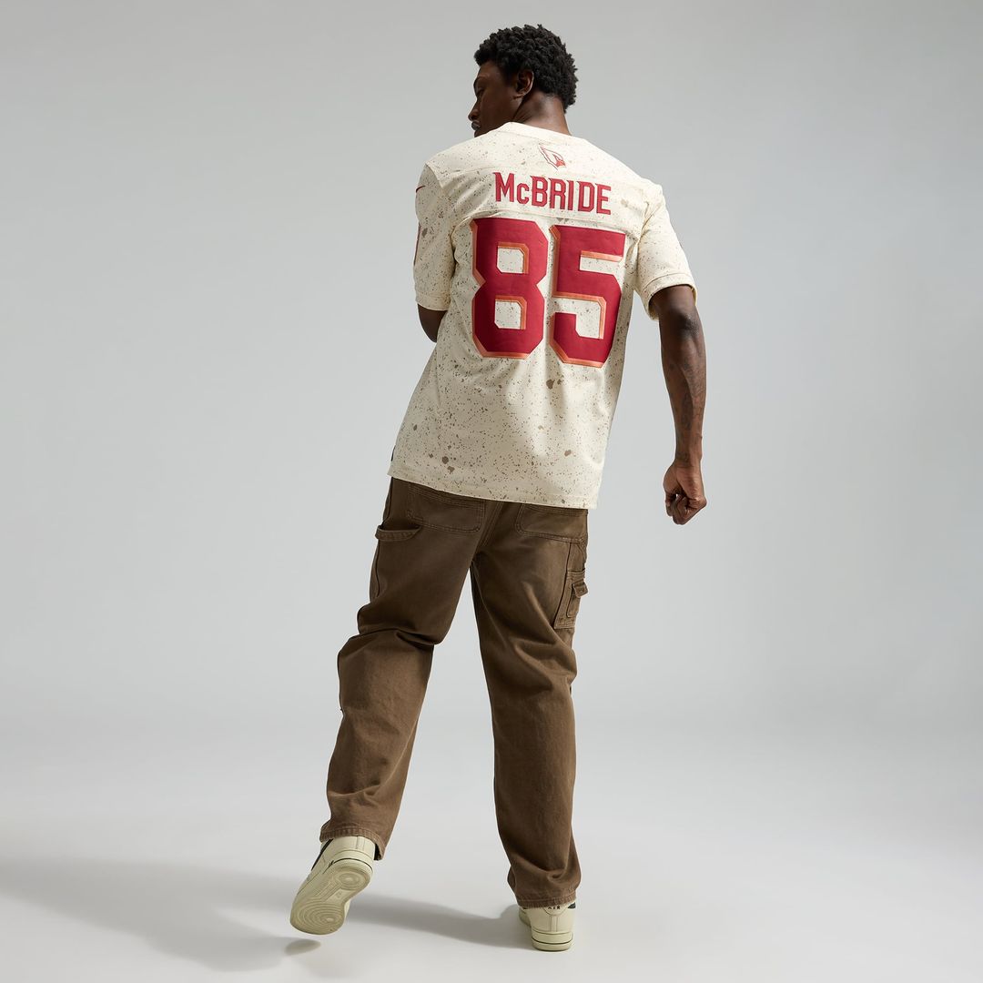 Arizona Cardinals Trey McBride Natural Rivalries Collection Stitched Limited Jersey