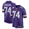 Minnesota Vikings Donovan Jackson Purple Game Player Jersey