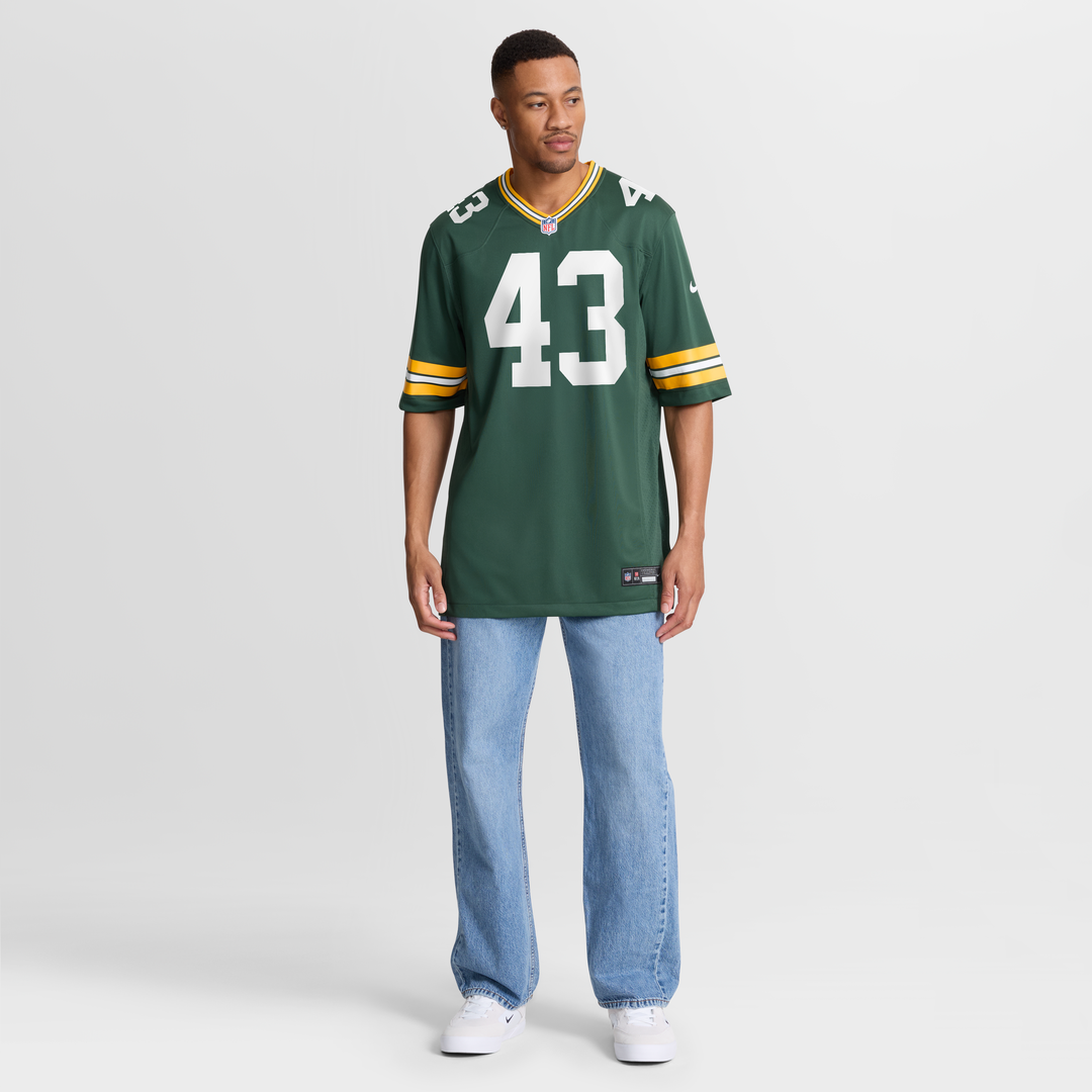 Green Bay Packers Kiondre Thomas Green Game Player Jersey