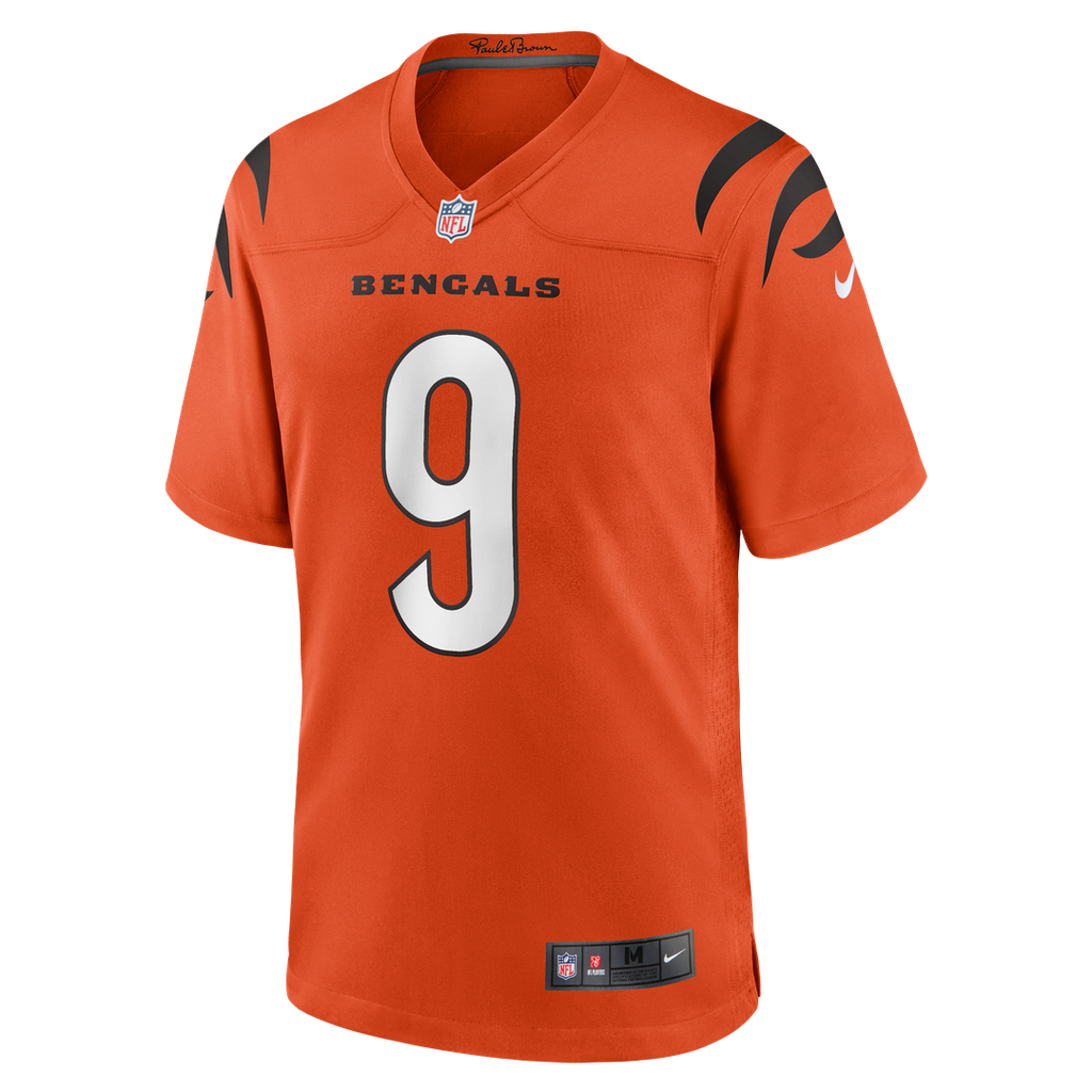 Cincinnati Bengals Joe Burrow White Game Jersey