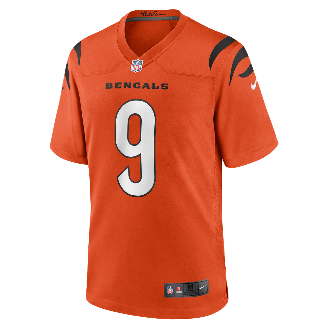 Cincinnati Bengals Joe Burrow White Game Jersey