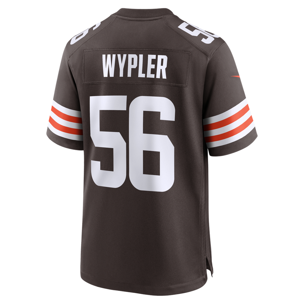 Cleveland Browns Luke Wypler Brown Team Game Jersey