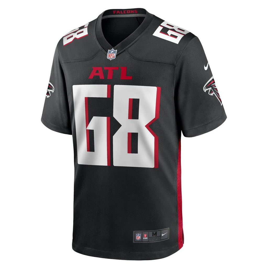 Atlanta Falcons Kyle Hinton Black Team Game Jersey