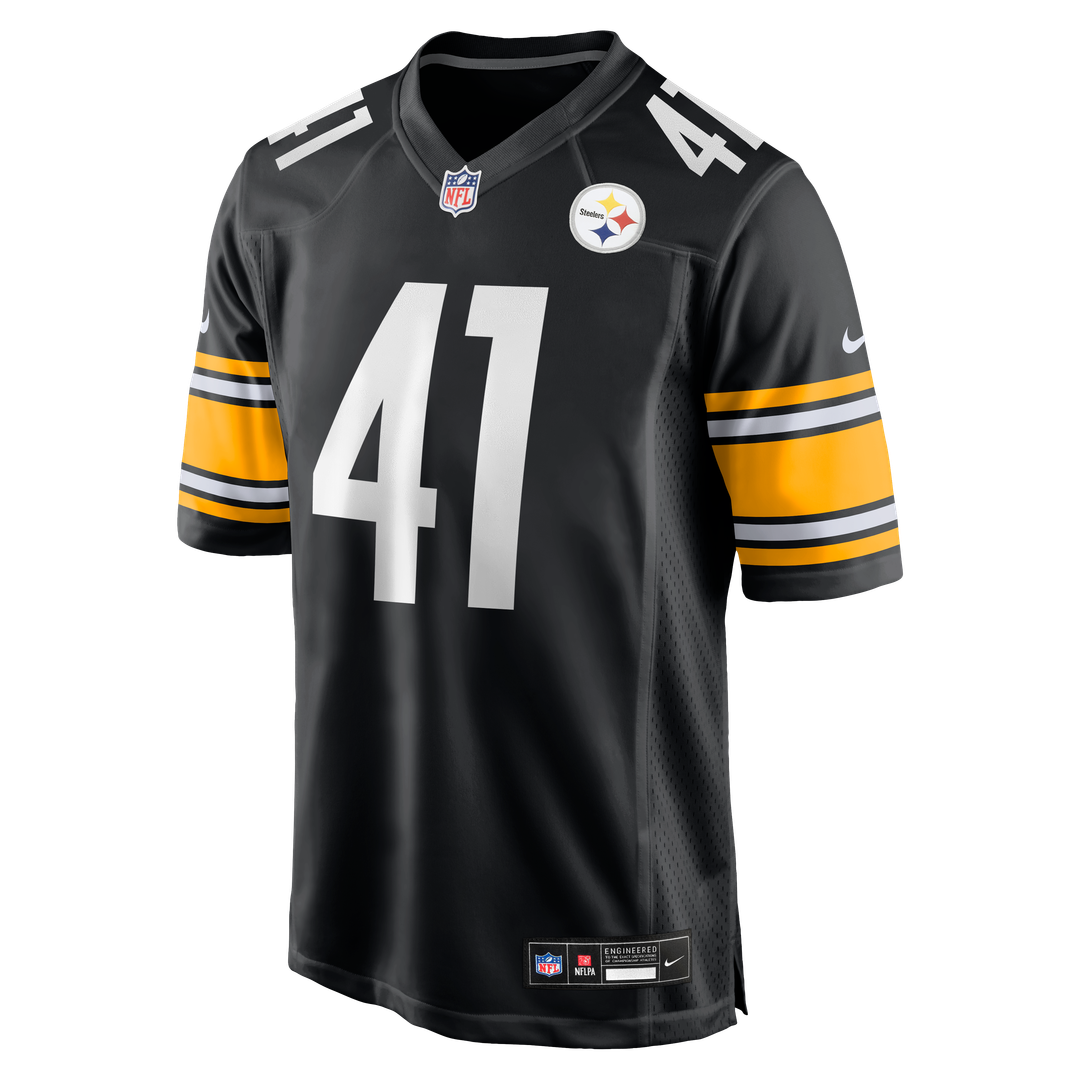 Pittsburgh Steelers Payton Wilson Black Game Jersey