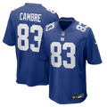 New York Giants Dalen Cambre Royal Team Game Jersey