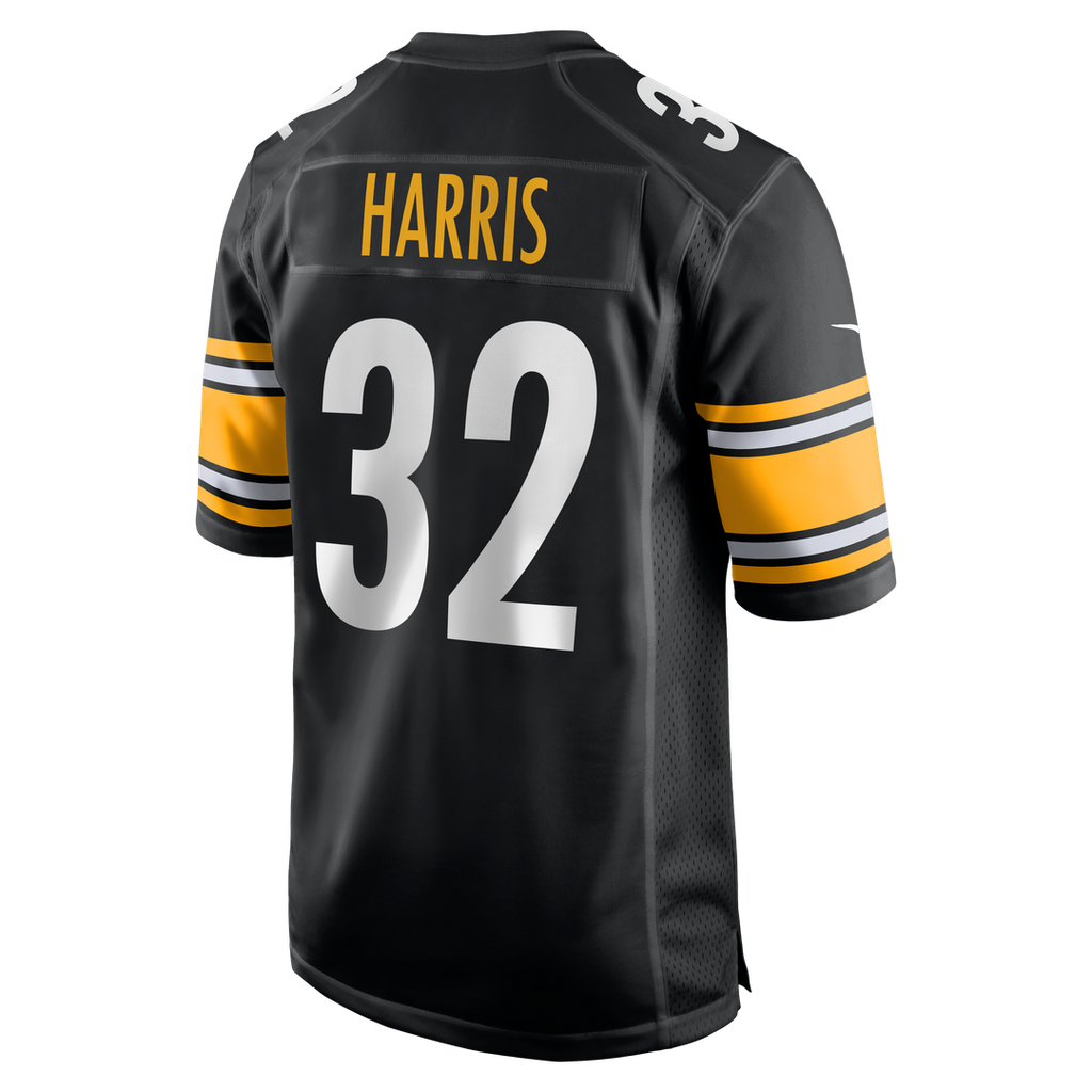Pittsburgh Steelers Franco Harris Black Game Retired Player Jersey