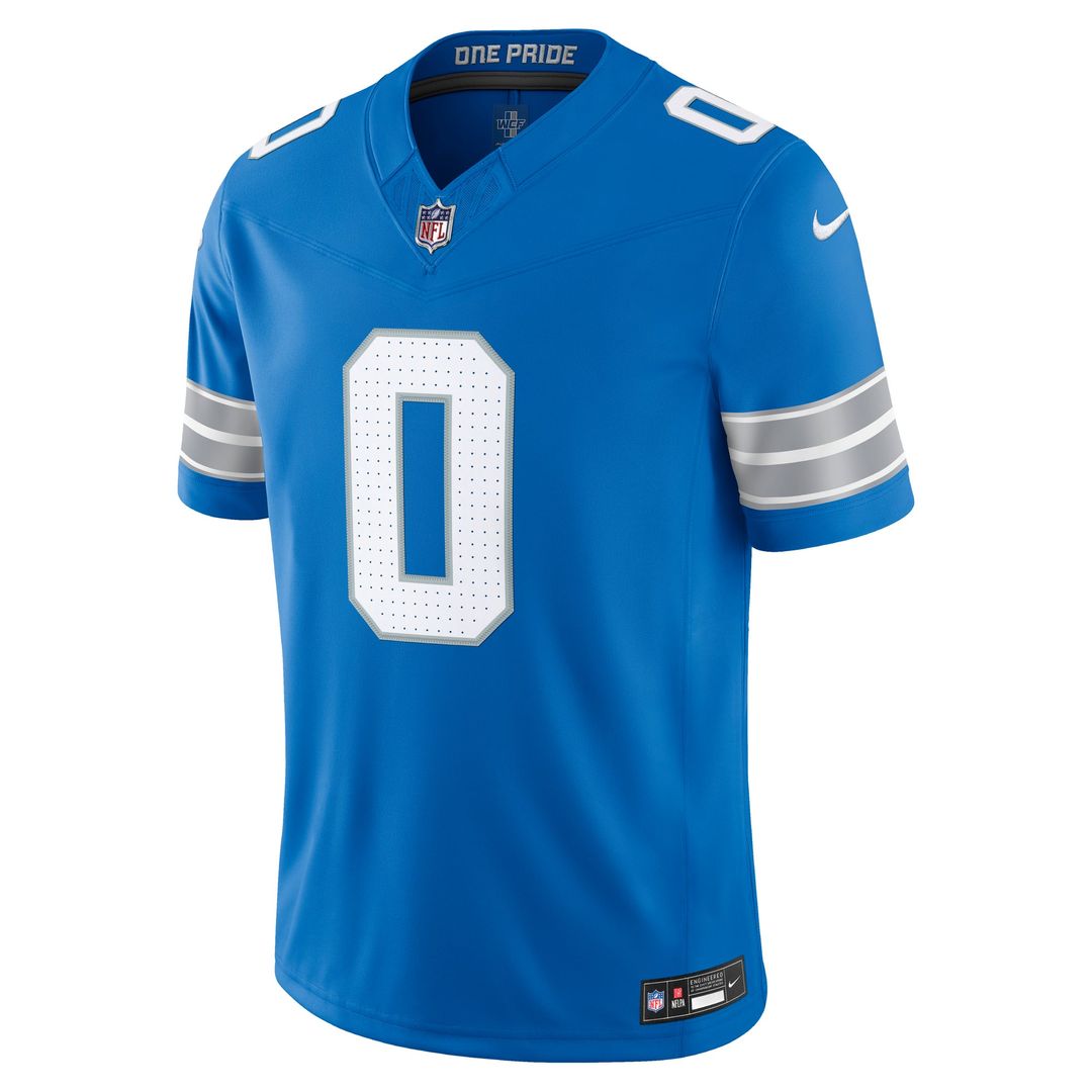 Detroit Lions Jahmyr Gibbs Blue Team Vapor F.U.S.E. Stitched Limited Jersey