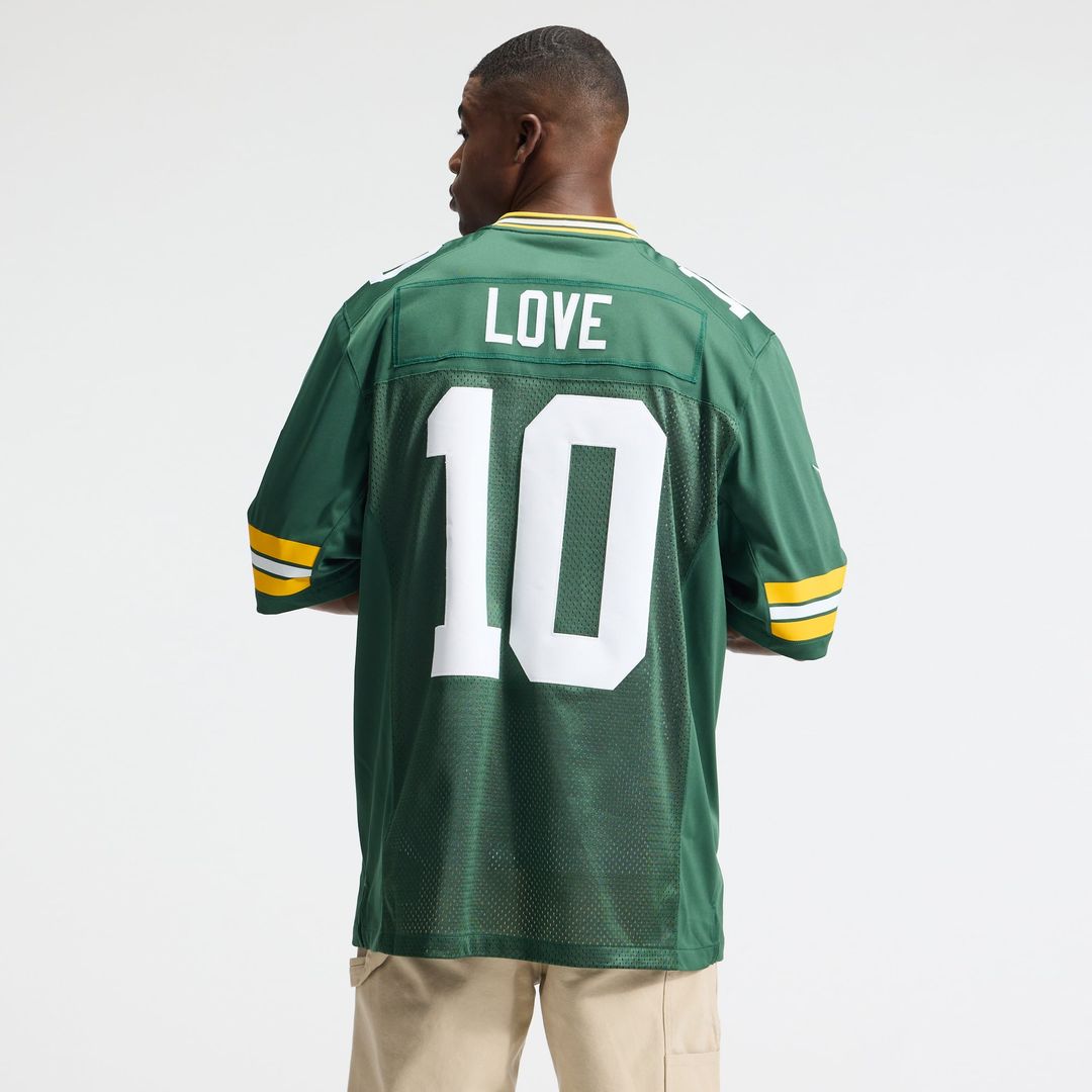 Green Bay Packers Jordan Love Green Vapor Untouchable Stitched Limited Jersey