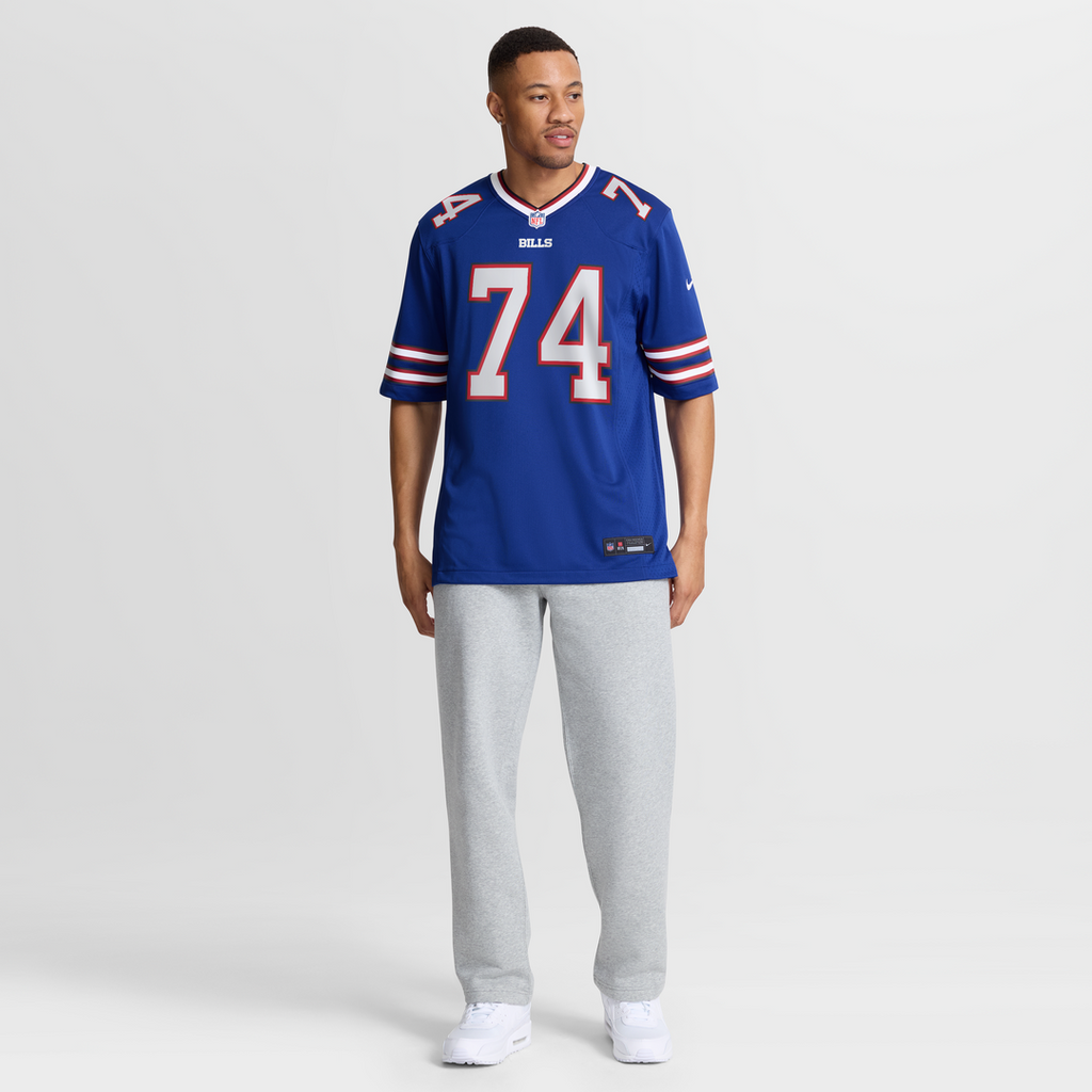 Buffalo Bills Ryan Van Demark Royal Game Player Jersey