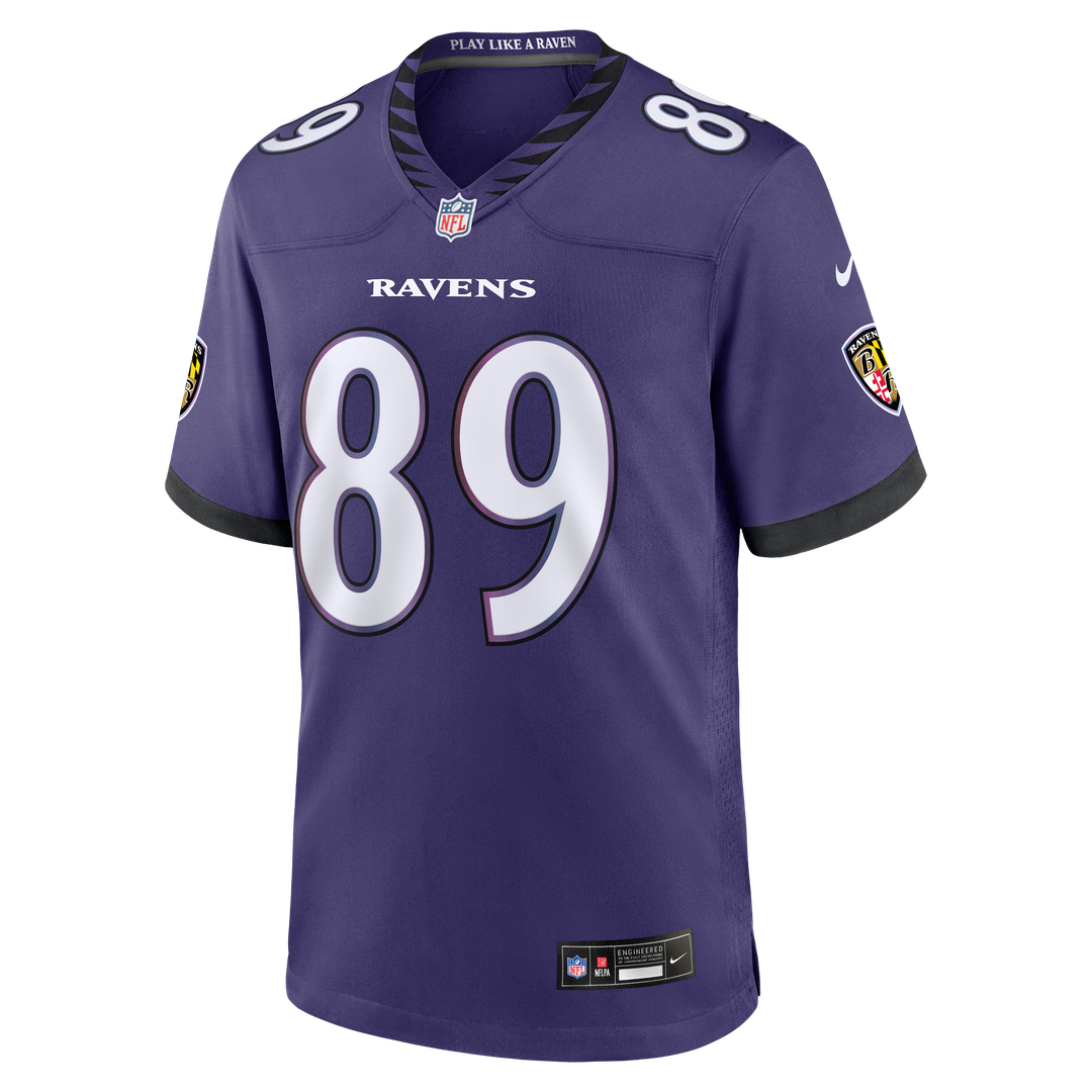 Baltimore Ravens Mark Andrews Purple Team Game Jersey