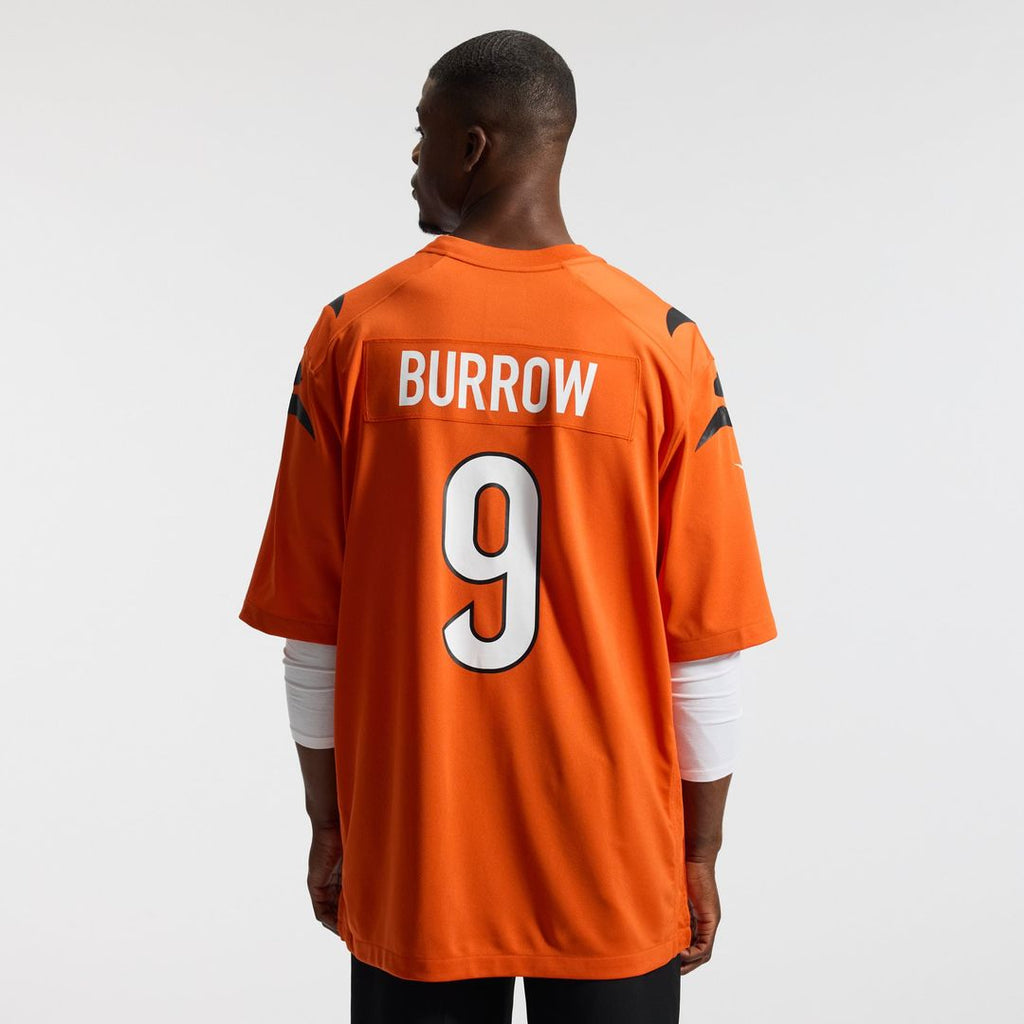 Cincinnati Bengals Joe Burrow White Game Jersey