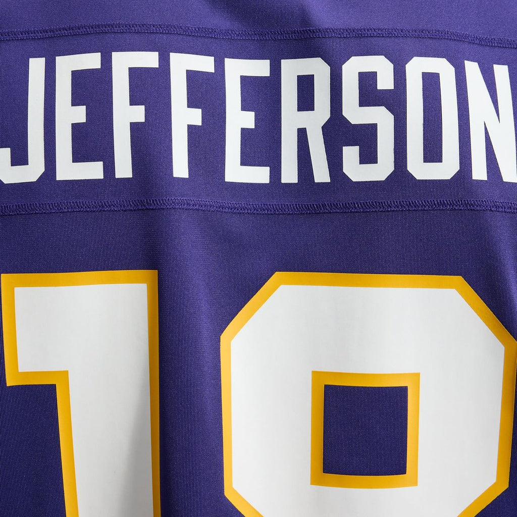 Minnesota Vikings Justin Jefferson Purple Classic Player Game Jersey