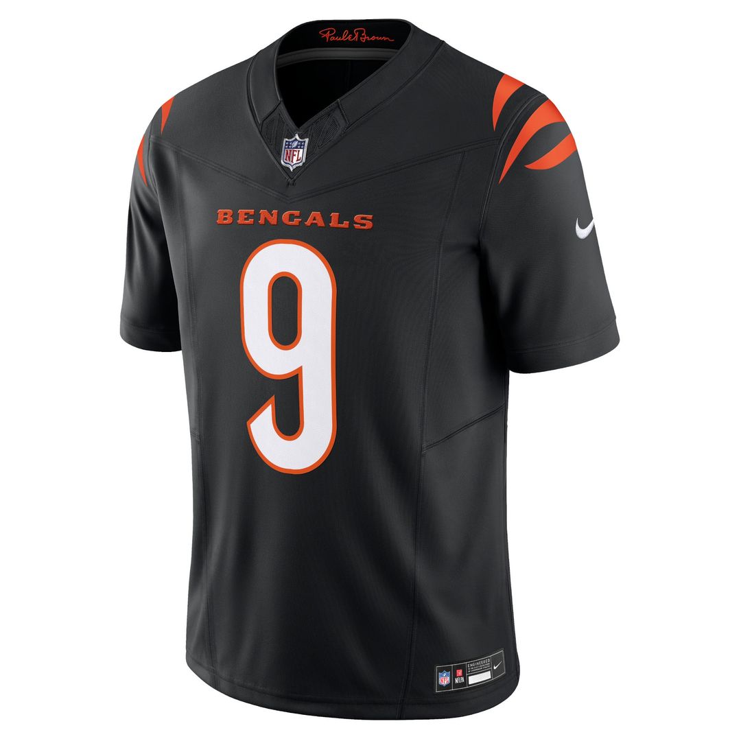 Cincinnati Bengals Joe Burrow White Vapor F.U.S.E. Limited Jersey
