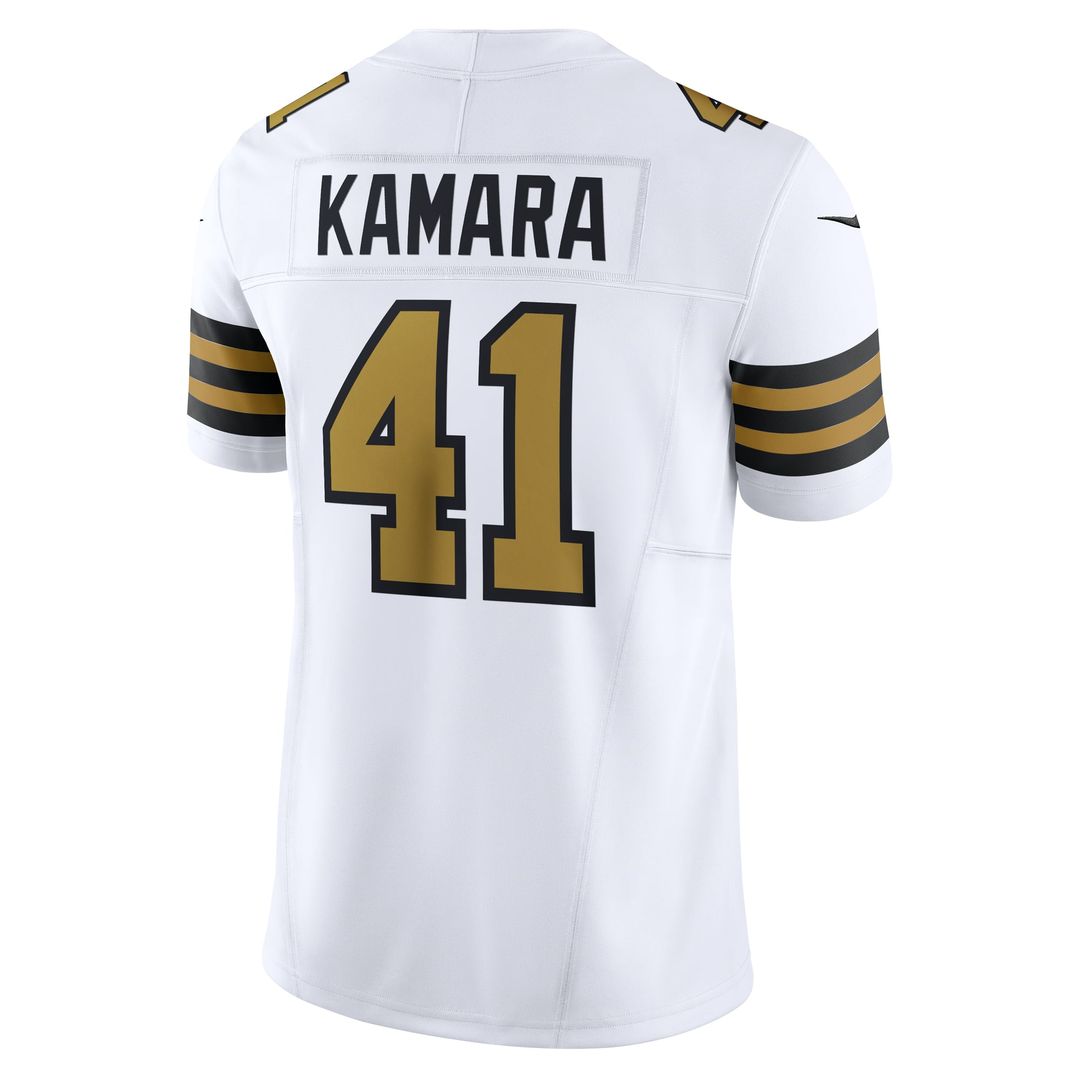 New Orleans Saints Alvin Kamara Black Vapor F.U.S.E. Limited Jersey