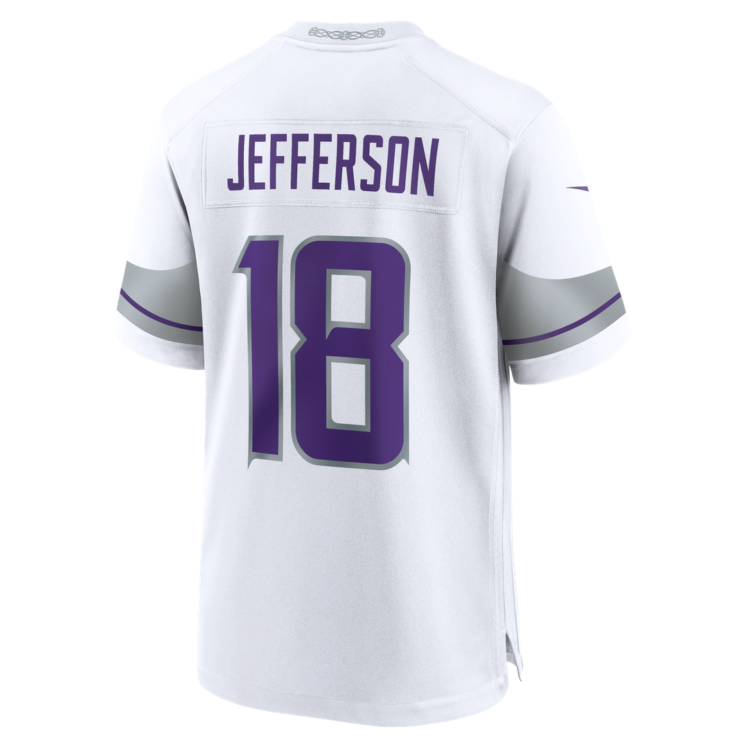 Minnesota Vikings Justin Jefferson Purple Classic Player Game Jersey