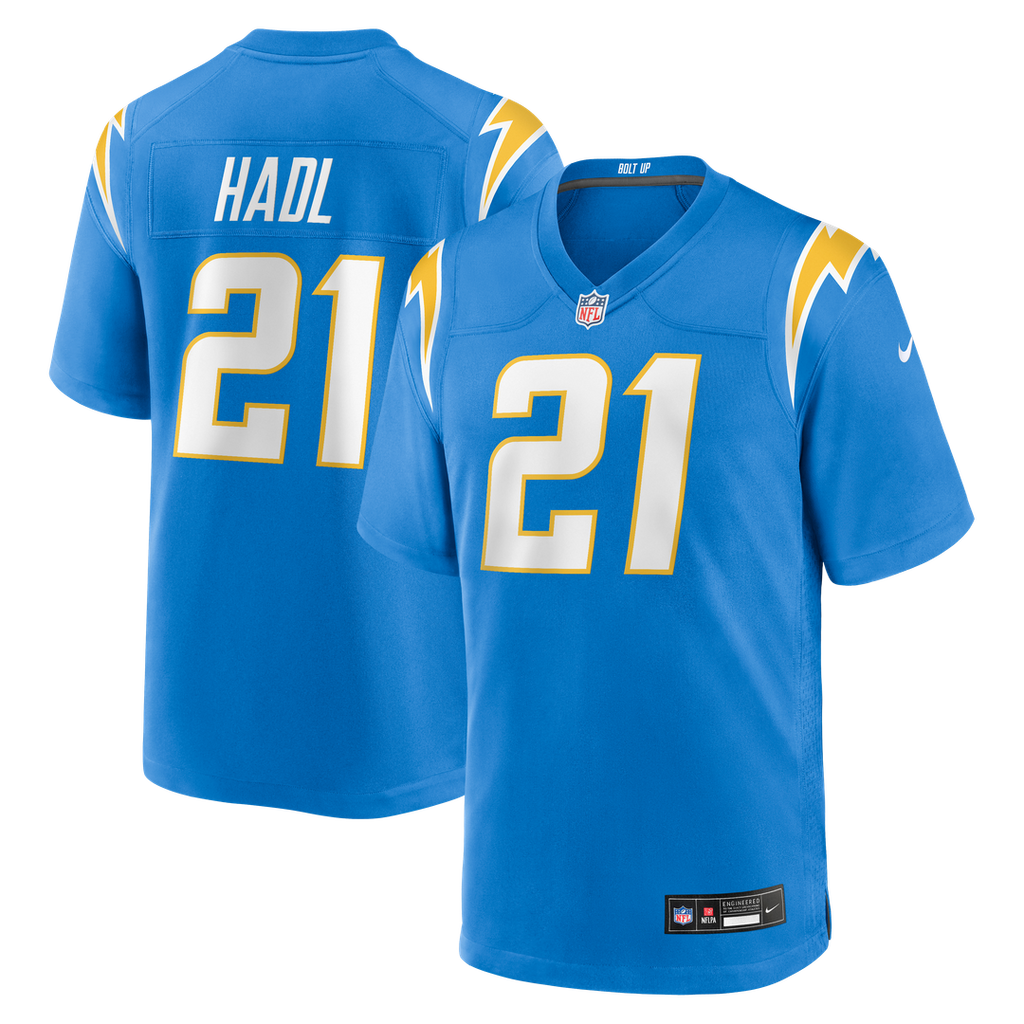 Los Angeles Chargers John Hadl Powder Blue Game Retired Player Jersey
