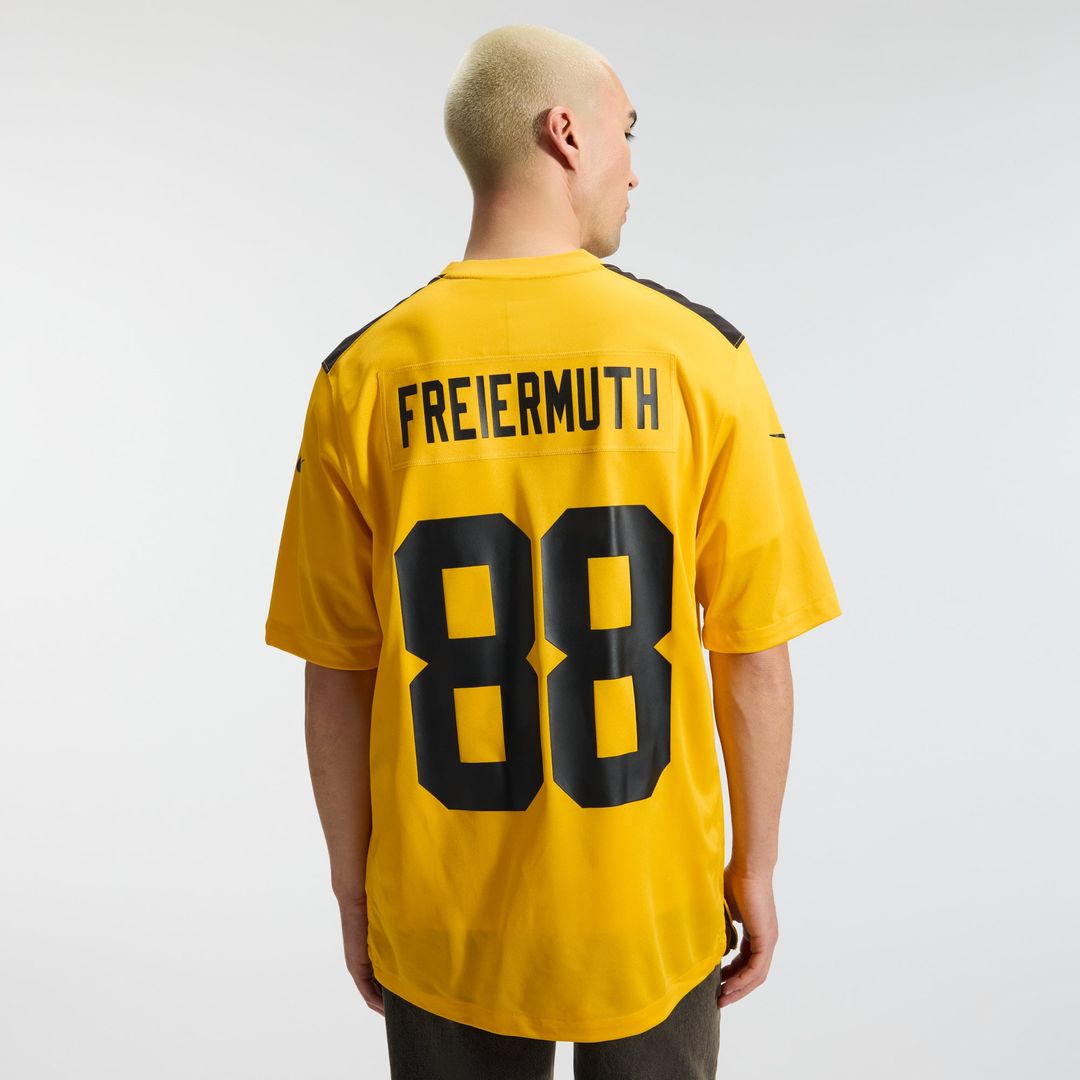 Pittsburgh Steelers Pat Freiermuth Black Game Jersey