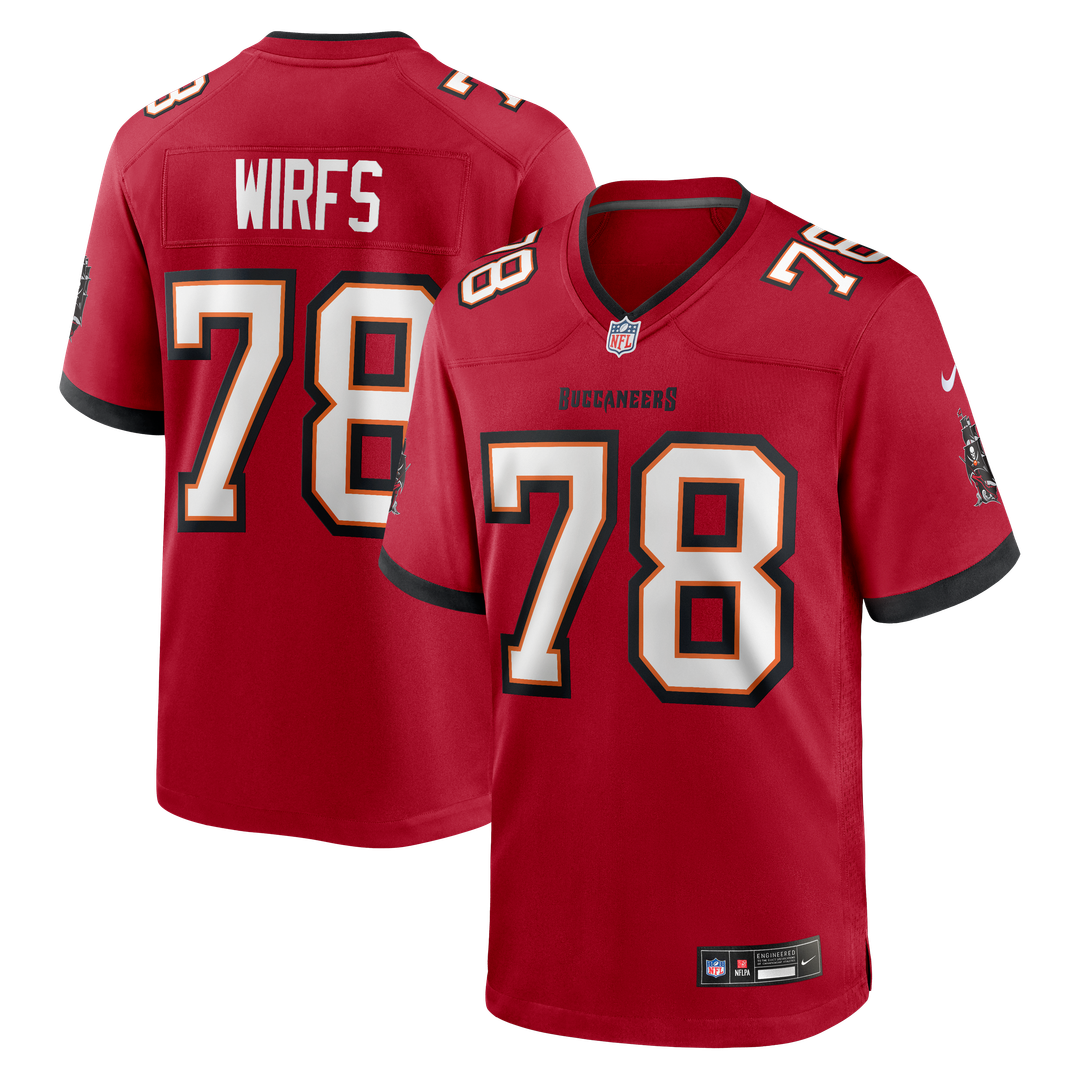 Tampa Bay Buccaneers Tristan Wirfs Orange Alternate Game Jersey
