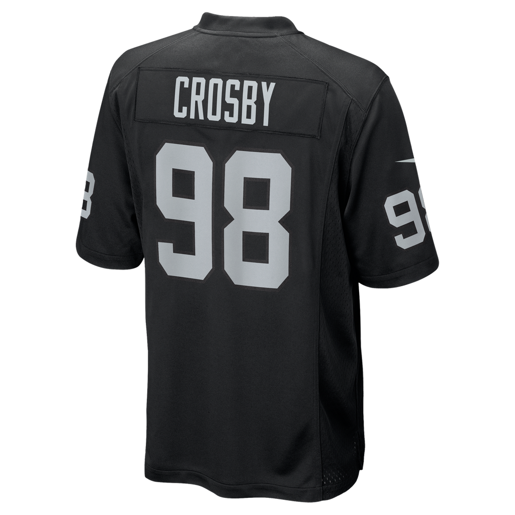 Las Vegas Raiders Maxx Crosby White Alternate Game Jersey
