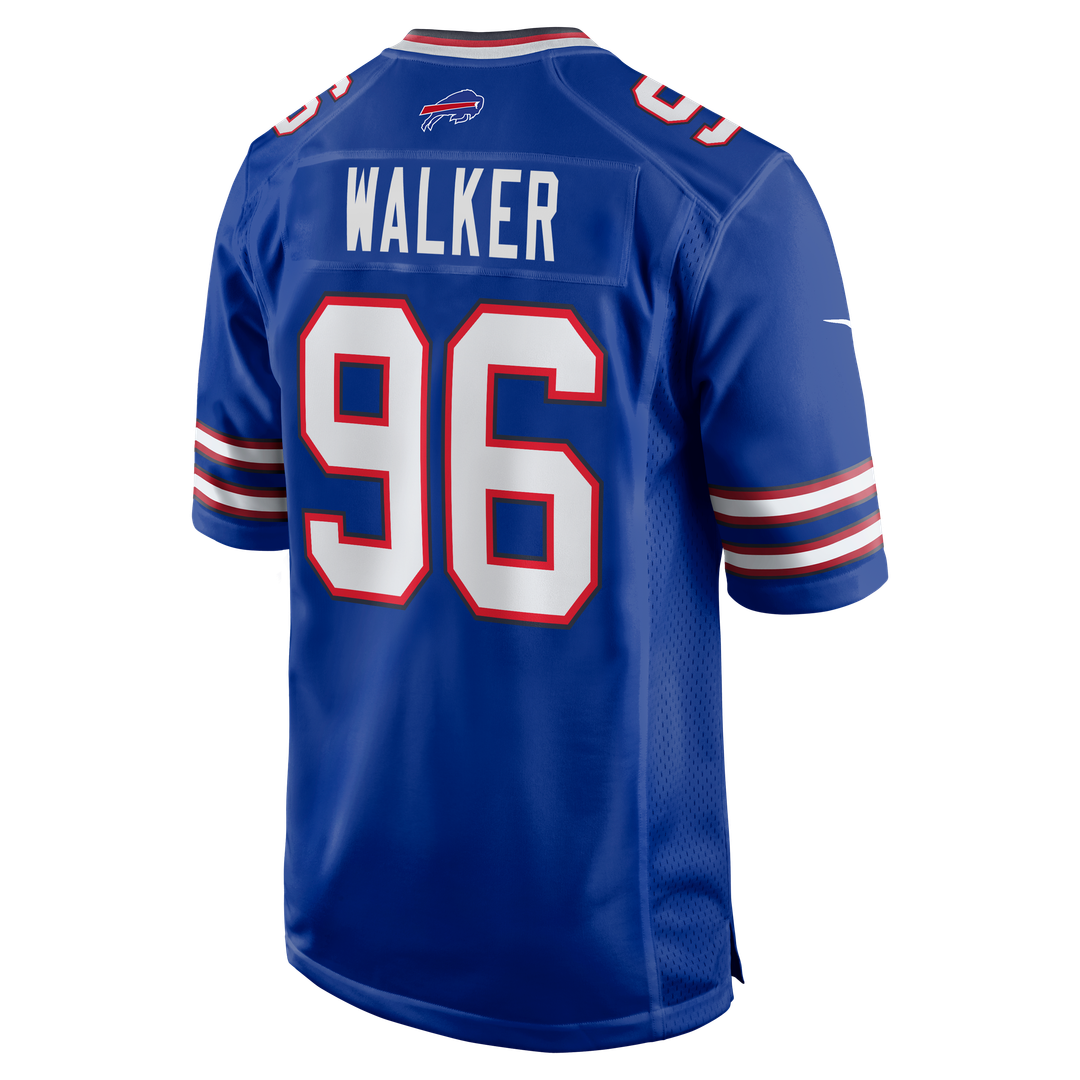 Buffalo Bills Deone Walker Royal Team Game Jersey