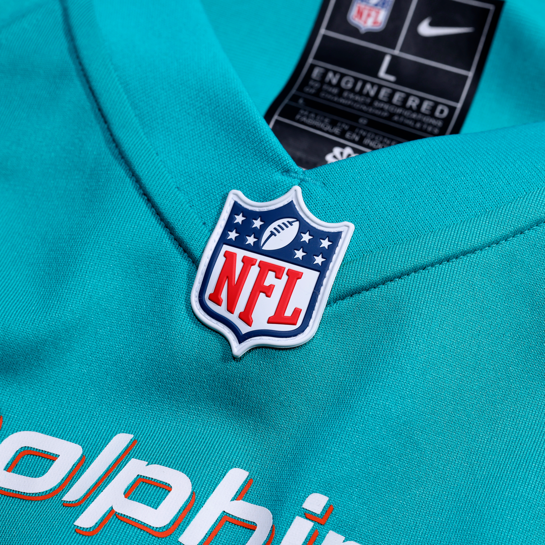 Miami Dolphins Kion Smith Aqua Game Jersey