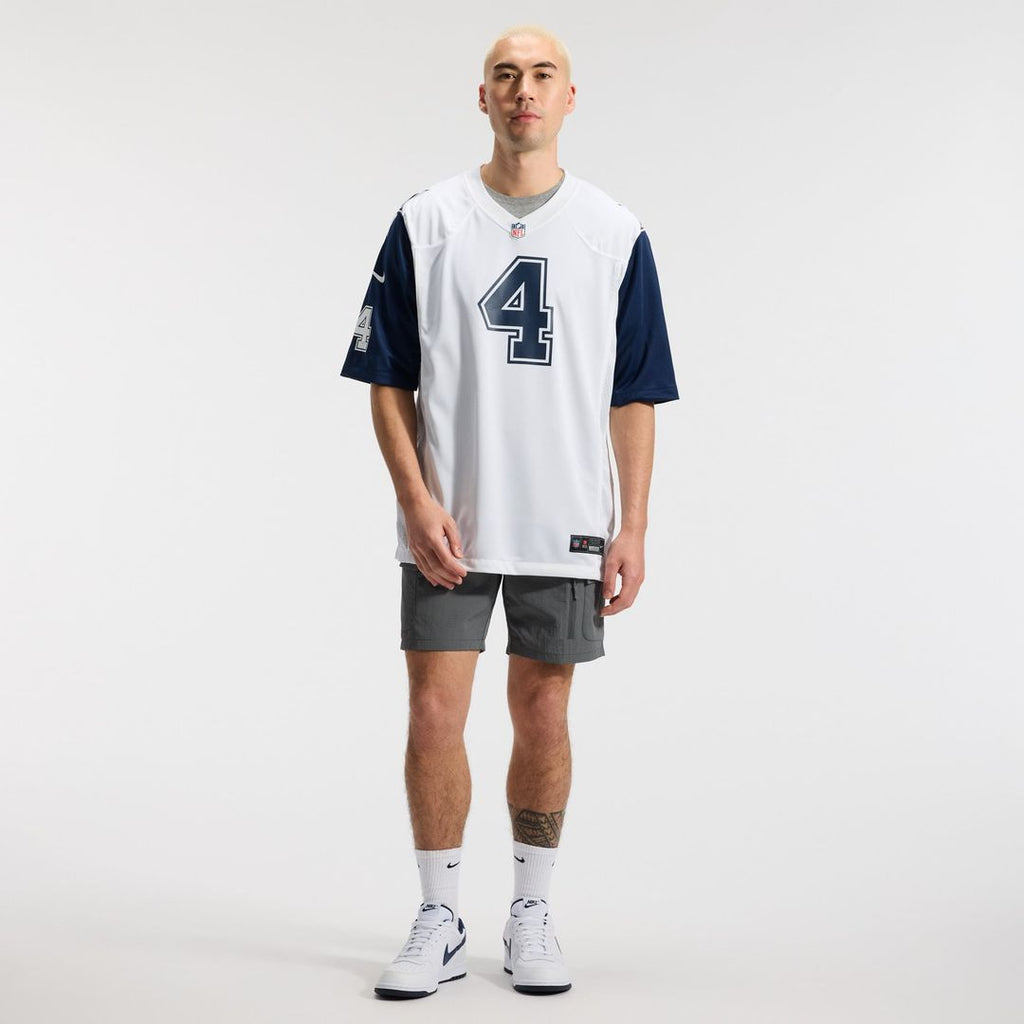 Dallas Cowboys Dak Prescott White Alternate Game Team Jersey