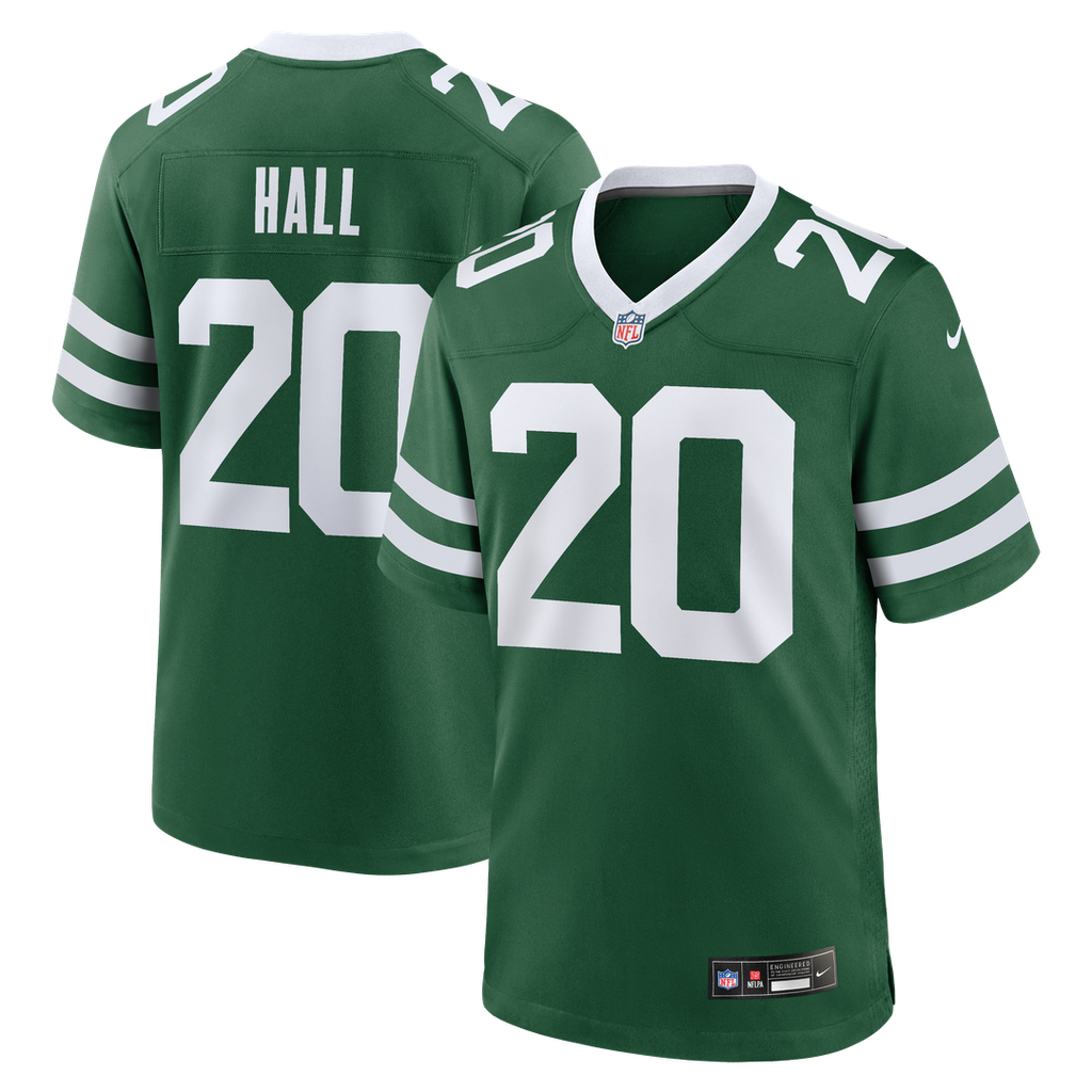 New York Jets Breece Hall Legacy Green Game Jersey