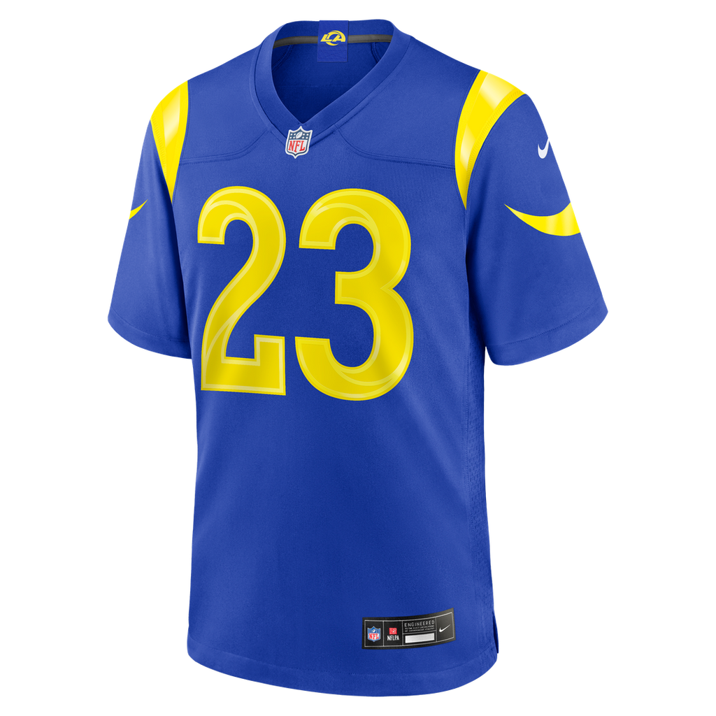 Los Angeles Rams Kyren Williams Classic Sol Game Jersey