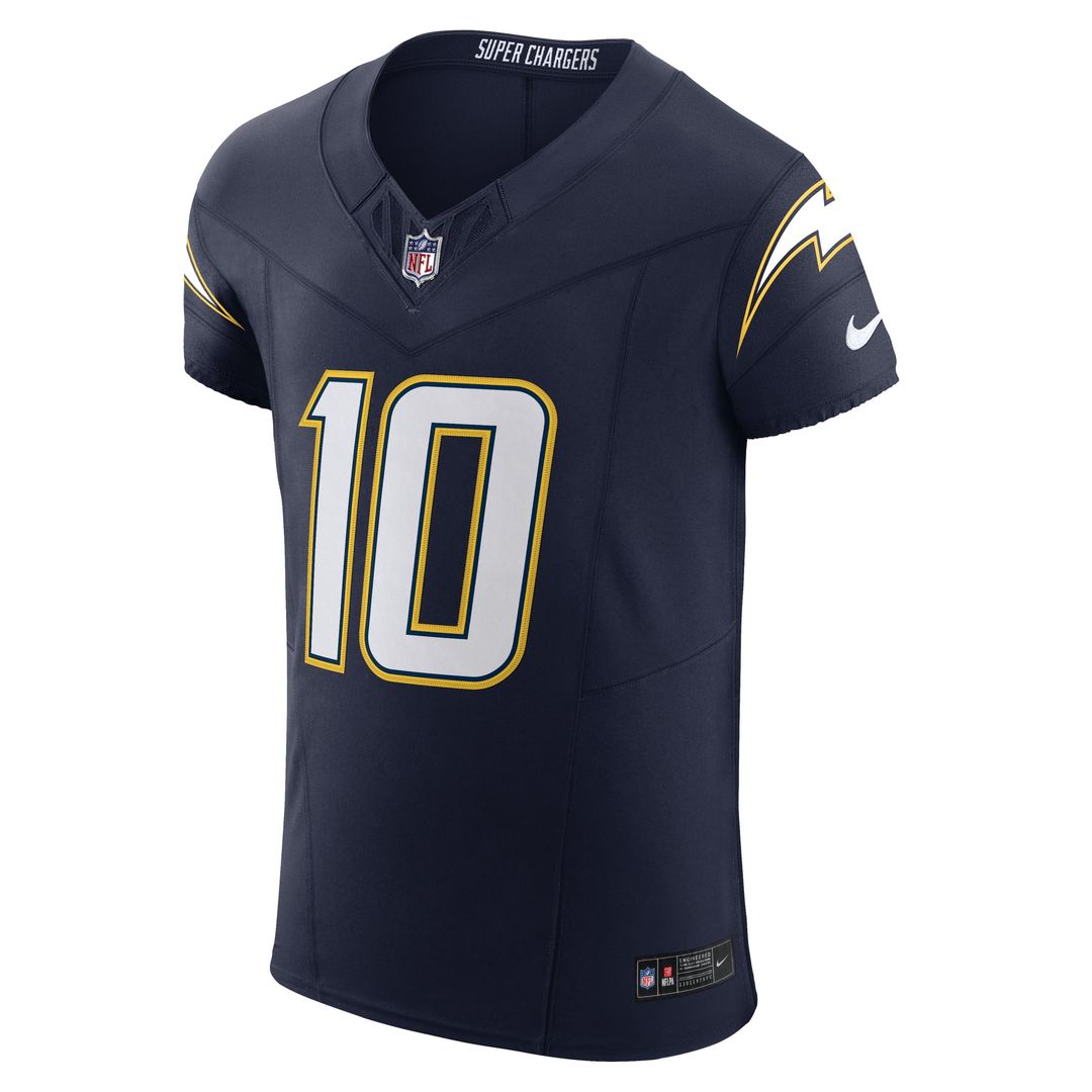 Los Angeles Chargers Justin Herbert Gold Alternate Vapor F.U.S.E. Elite Jersey