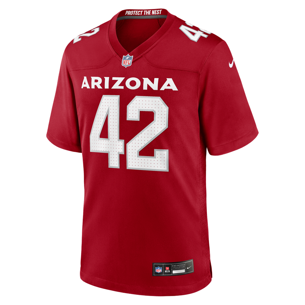 Arizona Cardinals Dadrion Taylor-Demerson Cardinal Team Game Jersey