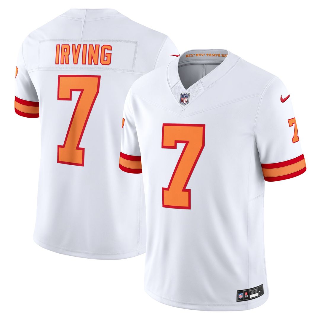 Tampa Bay Buccaneers Bucky Irving Orange Alternate 2 Throwback Vapor F.U.S.E. Limited Jersey