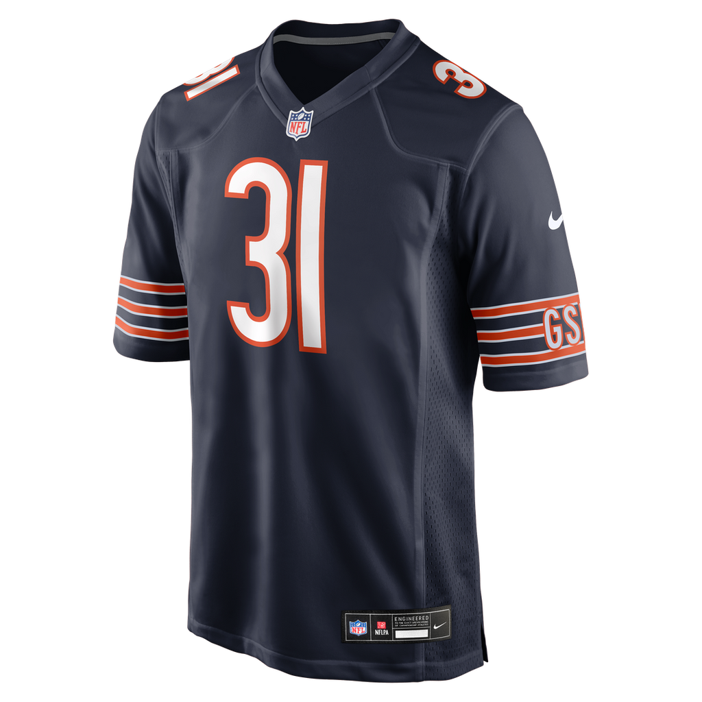 Chicago Bears Dillon Thieneman Navy Team Game Jersey