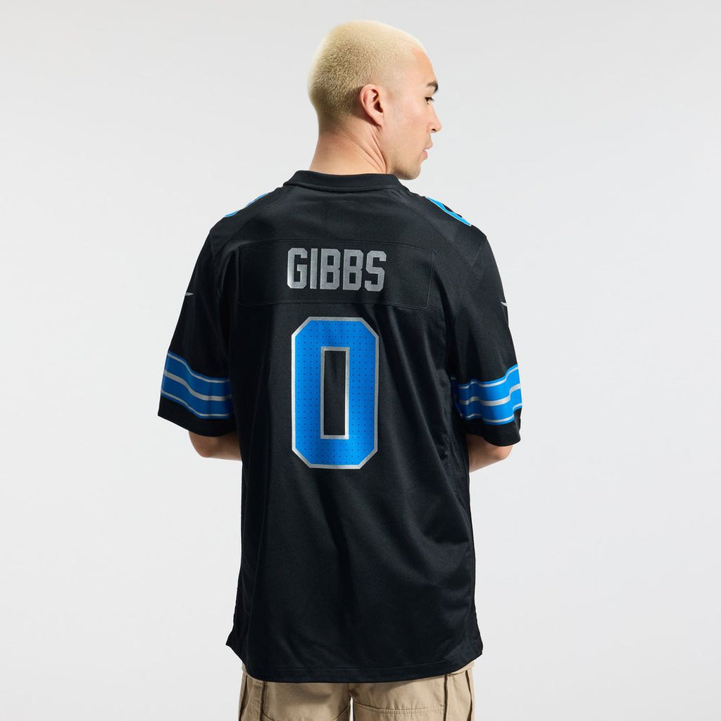 Detroit Lions Jahmyr Gibbs Blue Game Player Jersey
