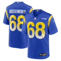 Los Angeles Rams David Quessenberry Royal Team Game Jersey