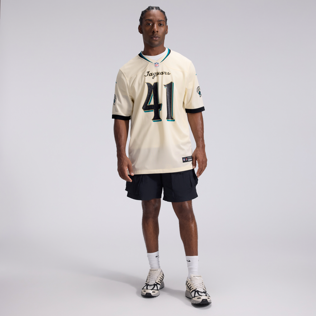 Jacksonville Jaguars Josh Hines-Allen Natural 2026 Rivalries Collection Game Jersey