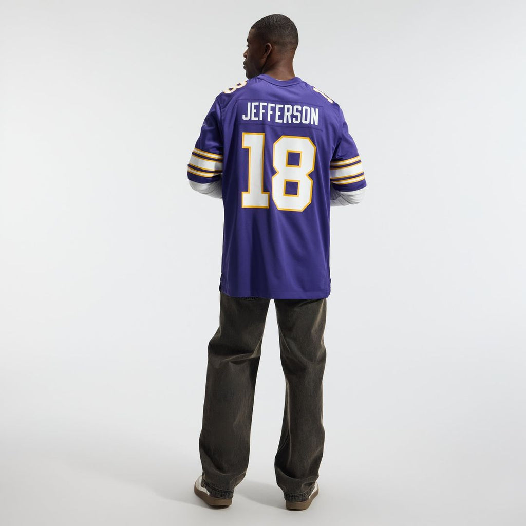 Minnesota Vikings Justin Jefferson Purple Classic Player Game Jersey