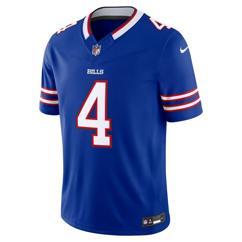 Buffalo Bills James Cook III Royal Team Vapor F.U.S.E. Stitched Limited Jersey