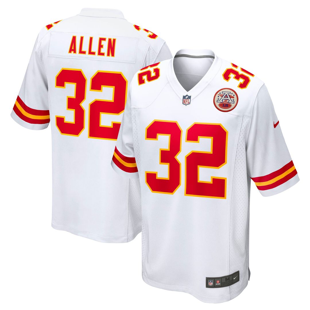 Kansas City Chiefs Marcus Allen Red Game Retired Player Jersey