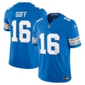 Detroit Lions Jared Goff Blue Team Vapor F.U.S.E. Stitched Limited Jersey
