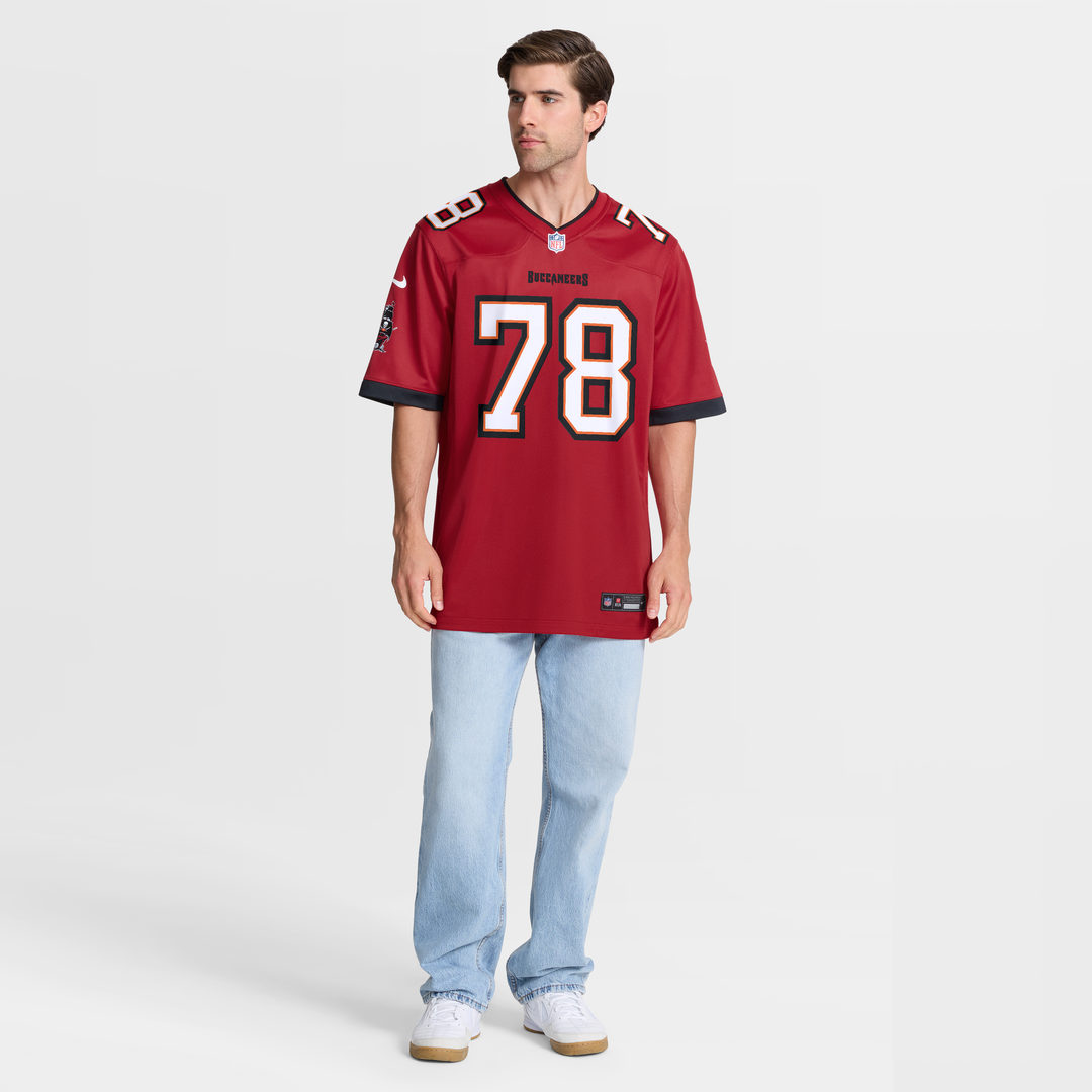 Tampa Bay Buccaneers Tristan Wirfs Orange Alternate Game Jersey