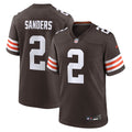 Cleveland Browns Shedeur Sanders Brown Game Jersey