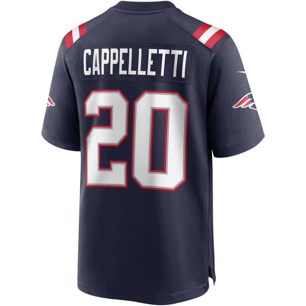 New England Patriots Gino Cappelletti Navy Game Retired Player Jersey