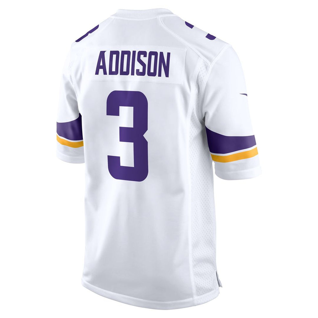Minnesota Vikings Jordan Addison Purple Alternate Game Jersey